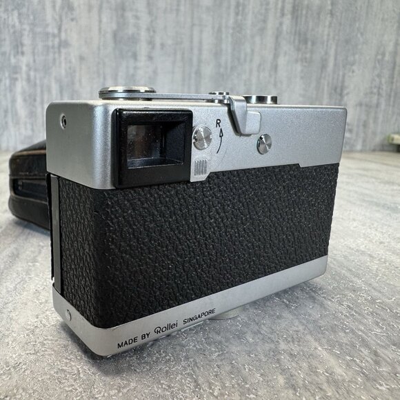 Vintage Rare Rollei 35 S Camera W/ Case Singapore Untested - Picture 6 of 16